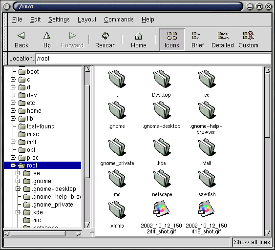 Диспетчер файлов GNOME