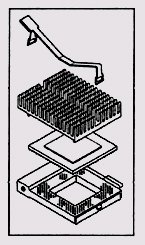 Пример радиатора для процессора