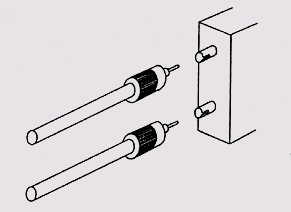 ST-разъем для оптоволоконного кабеля 